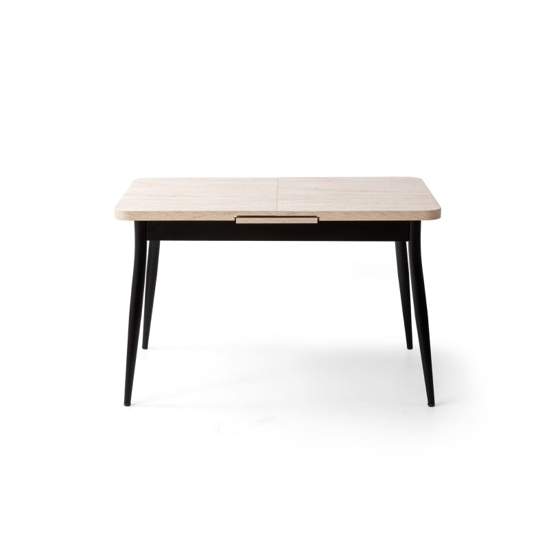 Extendable Dining Table Ay - 1186 Travertine
Black