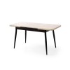 Extendable Dining Table Ay - 1186 Travertine
Black
