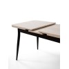 Extendable Dining Table Ay - 1186 Travertine
Black