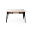 Extendable Dining Table Mira - 1224 Travertine
Black