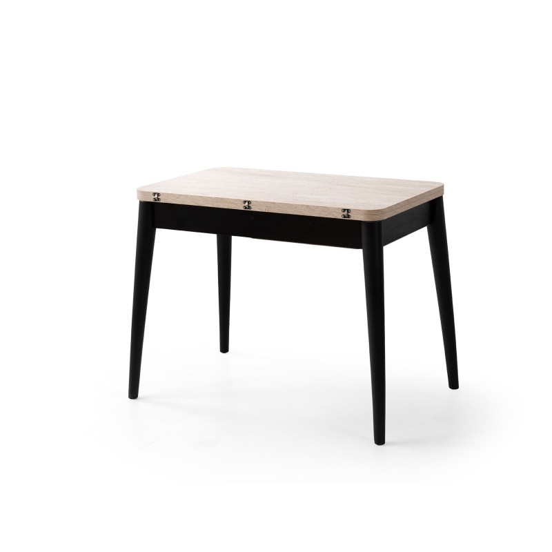 Extendable Dining Table Totem - 3044 Travertine
Black