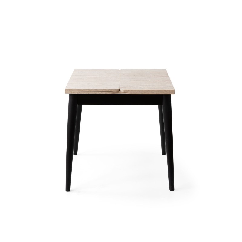 Extendable Dining Table Totem - 3044 Travertine
Black