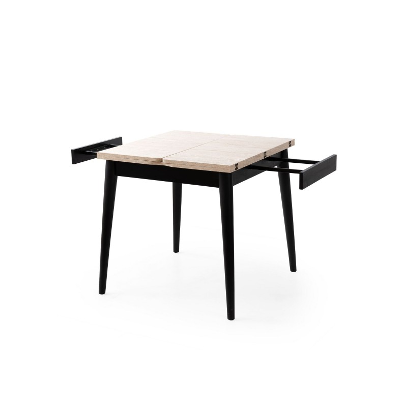 Extendable Dining Table Totem - 3044 Travertine
Black