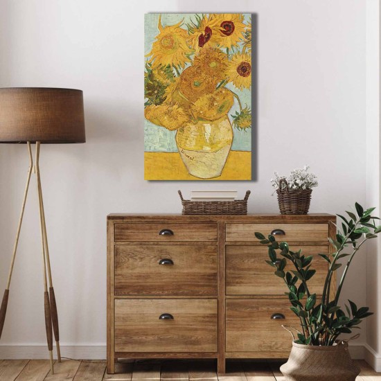 Wallxpert Decorative Canvas Painting 4570VANGOGH003 Multicolor