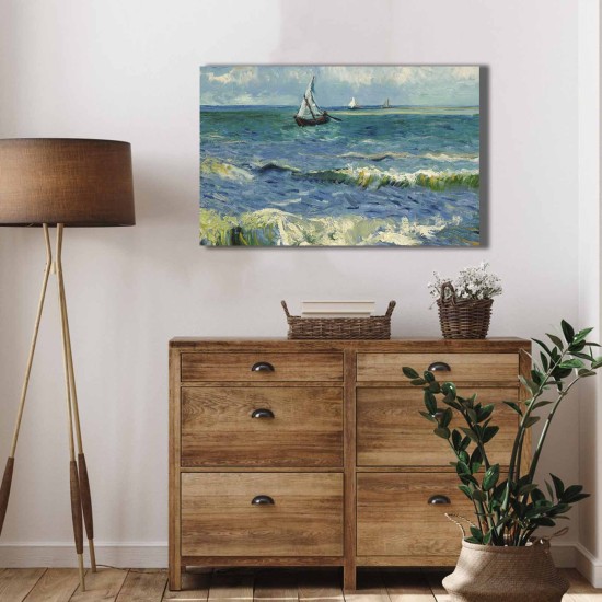 Wallxpert Decorative Canvas Painting 4570VANGOGH007 Multicolor