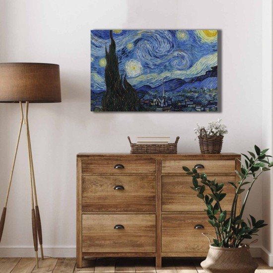 Wallxpert Decorative Canvas Painting 4570VANGOGH074 Multicolor