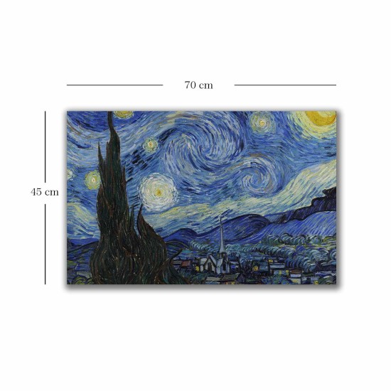 Wallxpert Decorative Canvas Painting 4570VANGOGH074 Multicolor