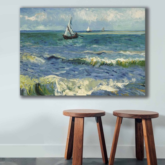 Wallxpert Decorative Canvas Painting 70100VANGOGH007 Multicolor