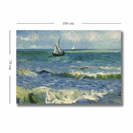 Wallxpert Decorative Canvas Painting 70100VANGOGH007 Multicolor
