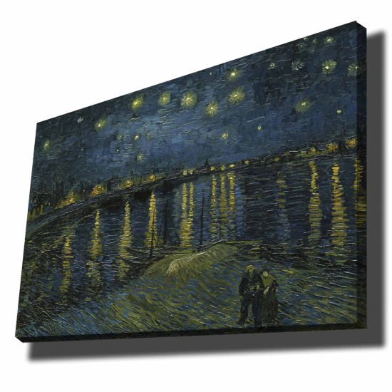Wallxpert Decorative Canvas Painting 70100VANGOGH026 Multicolor