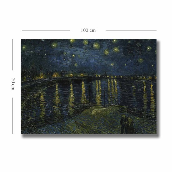 Wallxpert Decorative Canvas Painting 70100VANGOGH026 Multicolor