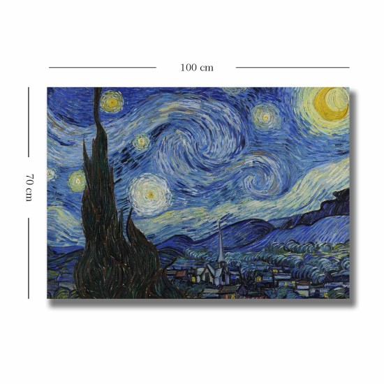 Wallxpert Decorative Canvas Painting 70100VANGOGH074 Multicolor