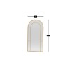 Cheval Mirror Rounda - Gold Gold