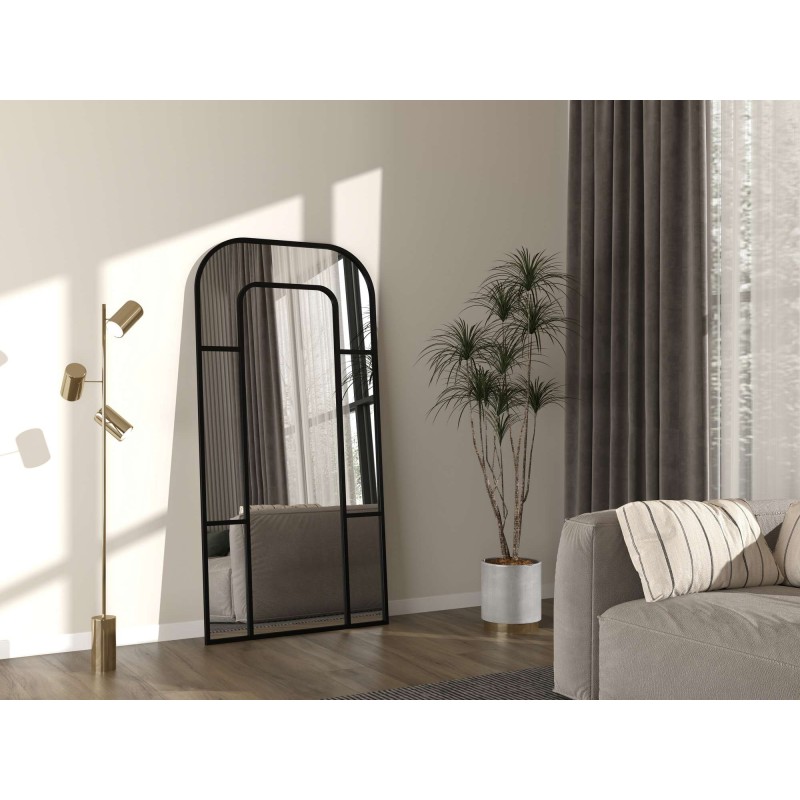 Cheval Mirror Forma - Black Black