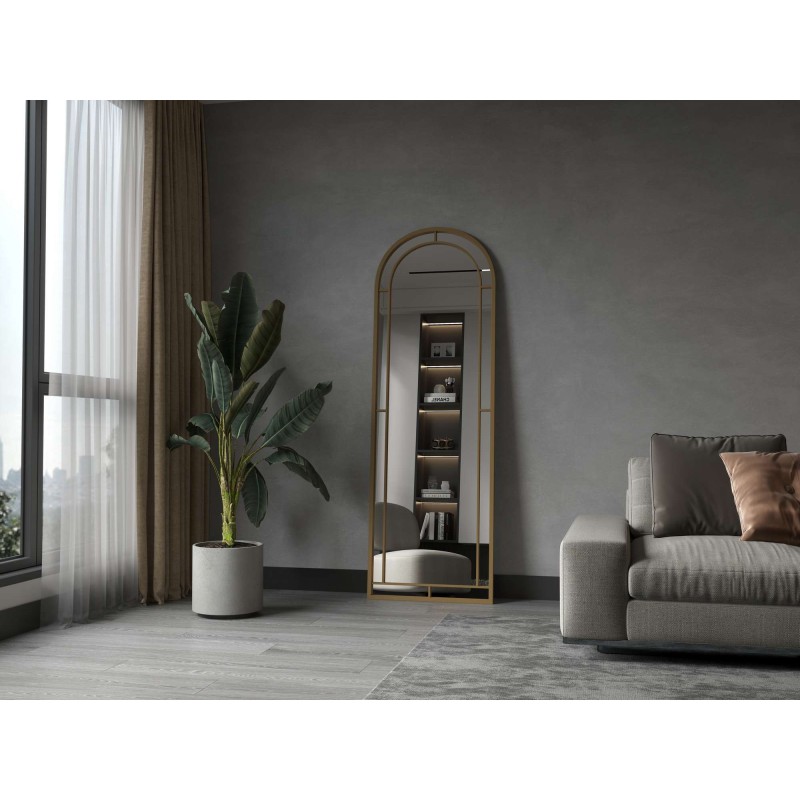 Cheval Mirror Luna - Gold Gold