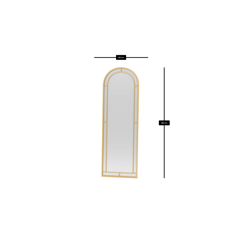 Cheval Mirror Luna - Gold Gold