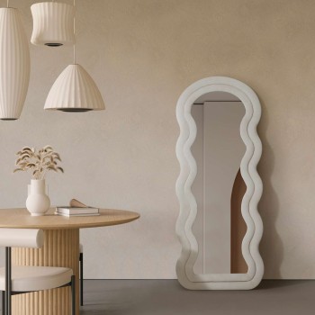 Cheval Mirror Mia - Cream Cream