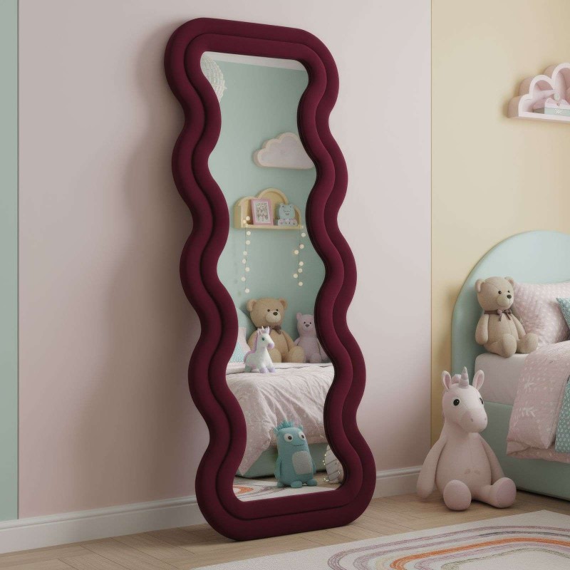 Cheval Mirror Mundo - Claret Red Claret Red