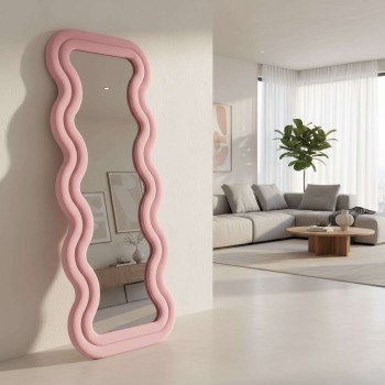 Cheval Mirror Mundo Oval - Pink Pink