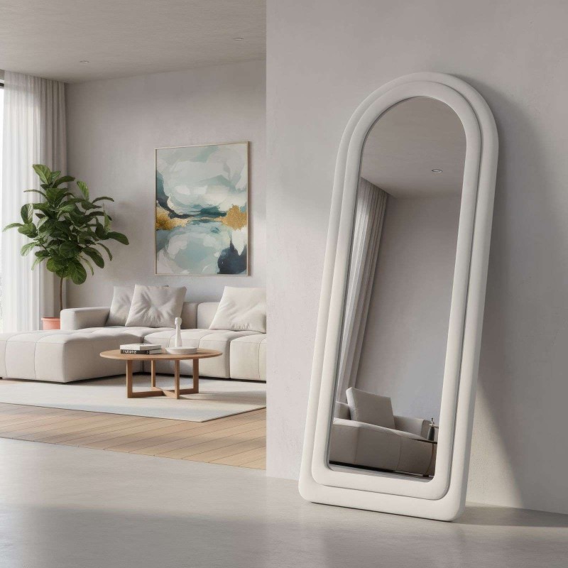 Cheval Mirror Doga - Cream Cream