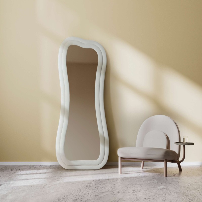 Cheval Mirror Sun - Cream Cream