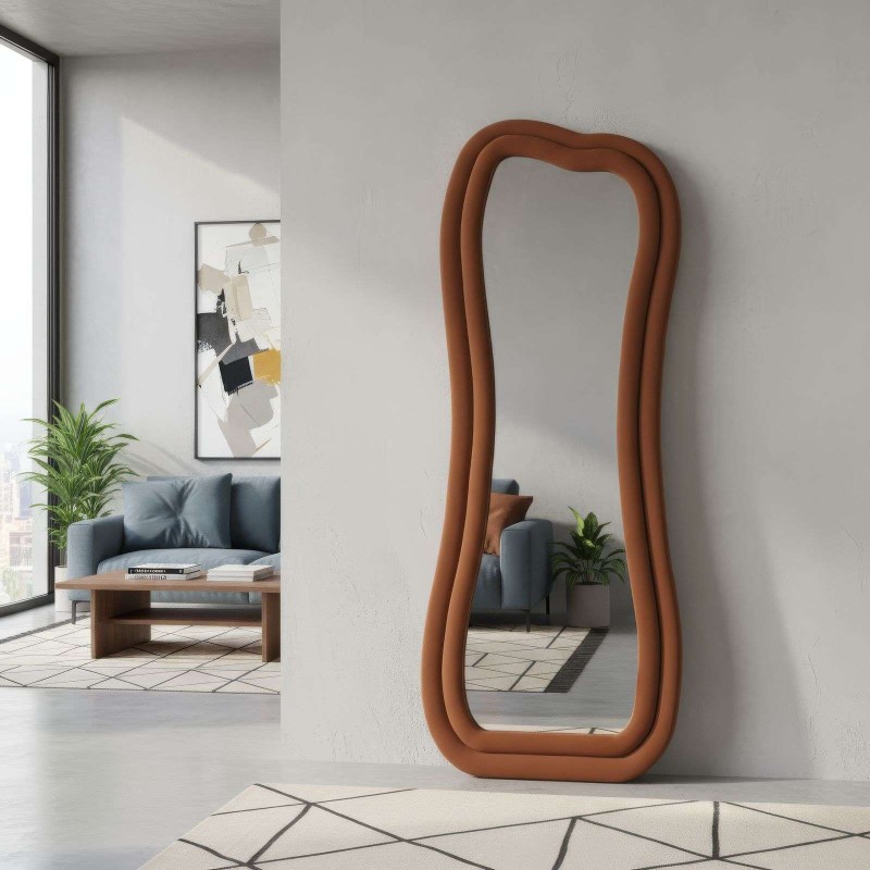 Cheval Mirror Sun - Tile Red Tile Red