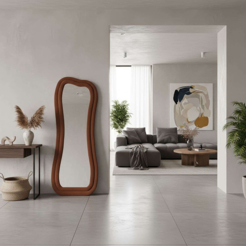 Cheval Mirror Sun - Tile Red Tile Red