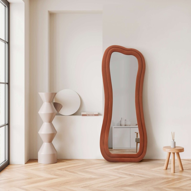 Cheval Mirror Sun - Tile Red Tile Red