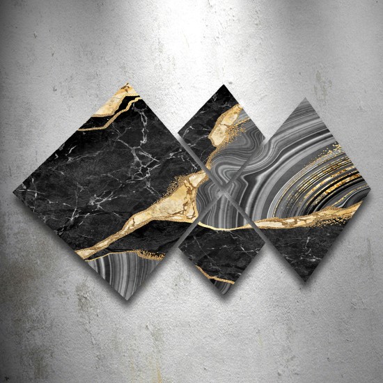 Decorative MDF Painting (4 Pieces) 4MDF1780599593 Multicolor Decorative MDF Painting (4 Pieces) 4MDF1780599593 Multicolor
