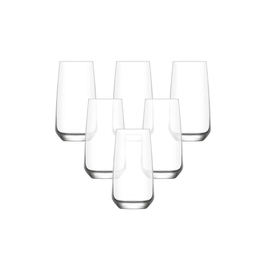 Glass Set (6 Pieces) LV-LAL376F Transparent Hermia Glass Set (6 Pieces) LV-LAL376F Transparent