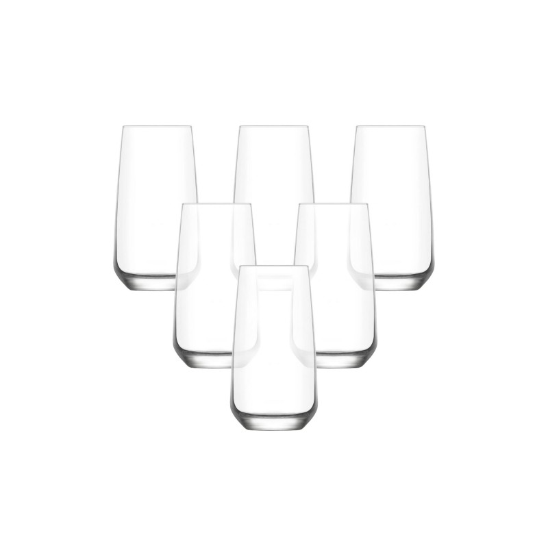 Hermia Glass Set (6 Pieces) LV-LAL376F Transparent
