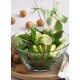 Hermia Glass Bowl LV-VEG297R6 Transparent