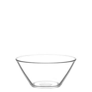 Glass Bowl LV-VEG297R6 Transparent