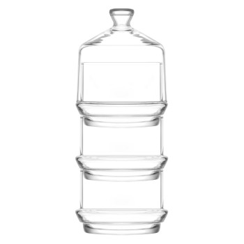 Βάζο για Μπισκότα LV-BERRYS2 Transparent