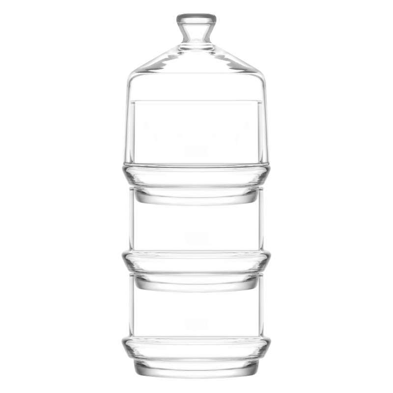 Βάζο για Μπισκότα LV-BERRYS2 Transparent