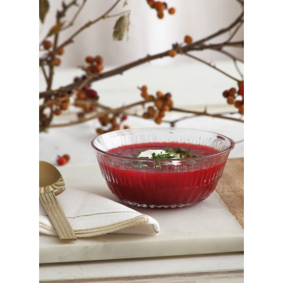 Glass Bowl Set (6 Pieces) LV-ALN260F Transparent