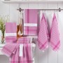 Wash Towel Set (10 Pieces) Pötikareli - Pink Pink