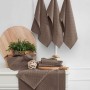 Kitchen Towel Set (10 Pieces) Lola - Brown Brown