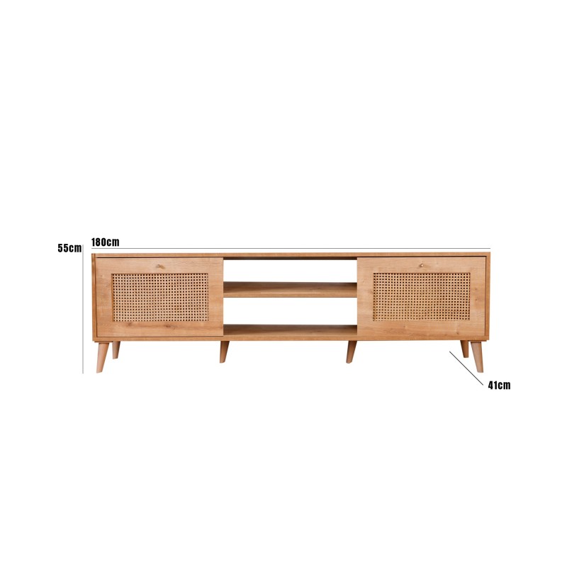 TV Stand Hazeran 180 Oak