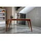 Dining Table Touch - Wooden Walnut Dining Table Touch - Wooden Walnut