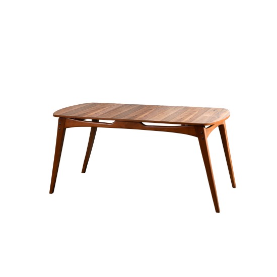 Dining Table Touch - Wooden Walnut Dining Table Touch - Wooden Walnut