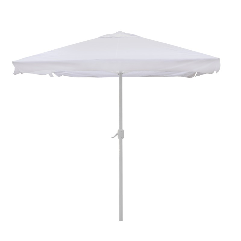 ΟΜΠΡΕΛΑ 3x3x2,65 μ. RAMSEY ΤΕΤΡΑΓΩΝΗ ΑΛΟΥΜΙΝΙΟΥ ΕΚΡΟΥ ΜΕ ΜΑΝΙΒΕΛΑ HM6004