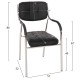 ΚΑΡΕΚΛΑ ΕΠΙΣΚΕΠΤΟΥ OBERON HM1018.01 ΜΑΥΡΟ PU 51x52x86Υ εκ. ΚΑΡΕΚΛΑ ΕΠΙΣΚΕΠΤΟΥ OBERON HM1018.01 ΜΑΥΡΟ PU 51x52x86Υ εκ.