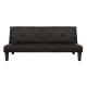 ΚΑΝΑΠΕΣ ΚΡΕΒΑΤΙ 3Θ HM3002.04 ΚΑΦΕ PU ΜΕ ΓΑΖΙΑ 186x90x82