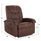 ΠΟΛΥΘΡΟΝΑ RELAX ΜΕ ΜΗΧΑΝΙΣΜΟ MASSAGE ROCCA HM0026.03 PU ΚΑΦΕ ΣΚΟΥΡΟ 80x96x97 εκ. ΠΟΛΥΘΡΟΝΑ RELAX ΜΕ ΜΗΧΑΝΙΣΜΟ MASSAGE ROCCA HM0026.03 PU ΚΑΦΕ ΣΚΟΥΡΟ 80x96x97 εκ.