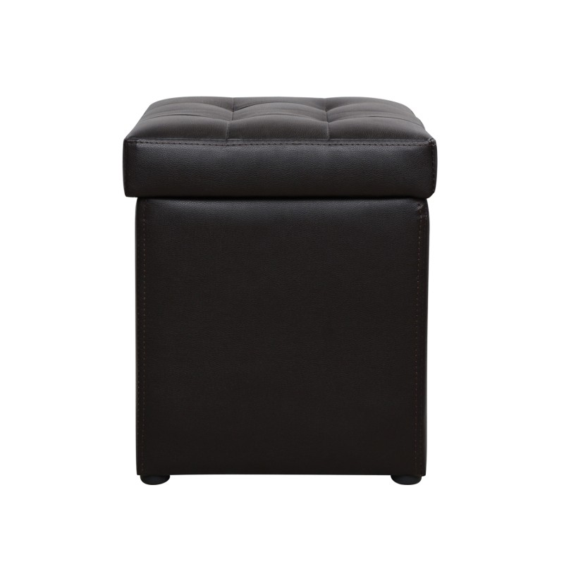 ΣΚΑΜΠΩ ΜΕ ΑΠΟΘΗΚΕΥΤΙΚΟ ΧΩΡΟ PU ΚΑΦΕ CUBE HM224.03--38x38x36.5Υεκ.