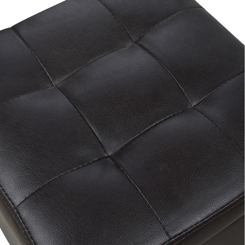 ΣΚΑΜΠΩ ΜΕ ΑΠΟΘΗΚΕΥΤΙΚΟ ΧΩΡΟ PU ΚΑΦΕ CUBE HM224.03--38x38x36.5Υεκ.