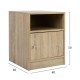 ΚΟΜΟΔΙΝΟ ΜΕΛΑΜΙΝΗΣ MALORY HM2205.02 SONAMA 40x40x50 ΚΟΜΟΔΙΝΟ ΜΕΛΑΜΙΝΗΣ MALORY HM2205.02 SONAMA 40x40x50