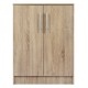 ΠΑΠΟΥΤΣΟΘΗΚΗ ΝΤΟΥΛΑΠΙ EMERIE HM2206.02 SONAMA 60X40,5X80 εκ.