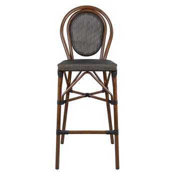 ΣΚΑΜΠΟ ΑΛΟΥΜΙΝΙΟΥ AZARIA HM5059 BAMBOO LOOK ΚΑΦΕ ΜΕ TEXTLINE 44x52x115Υεκ